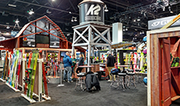 K2 Sports Trade Show Booth